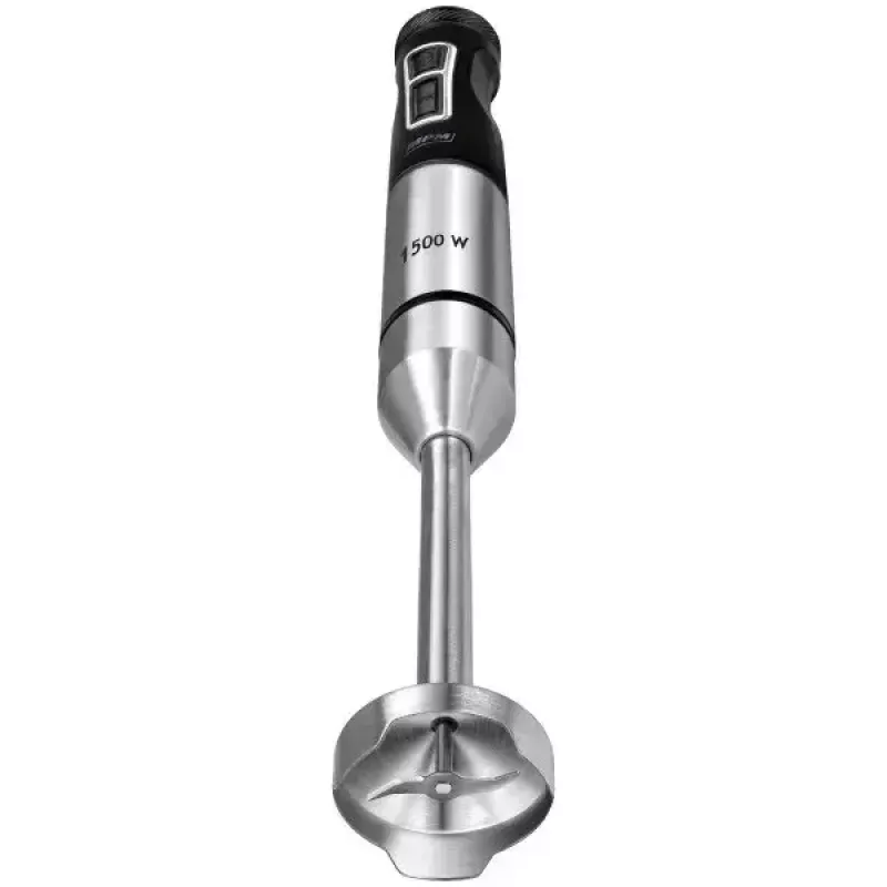 Rokas blenderis MPM MBL-33M, 1500 W, 9 ātrumi, turbo, nerūsējošā tērauda asmeņi, piekares kronšteins, 220–240 V