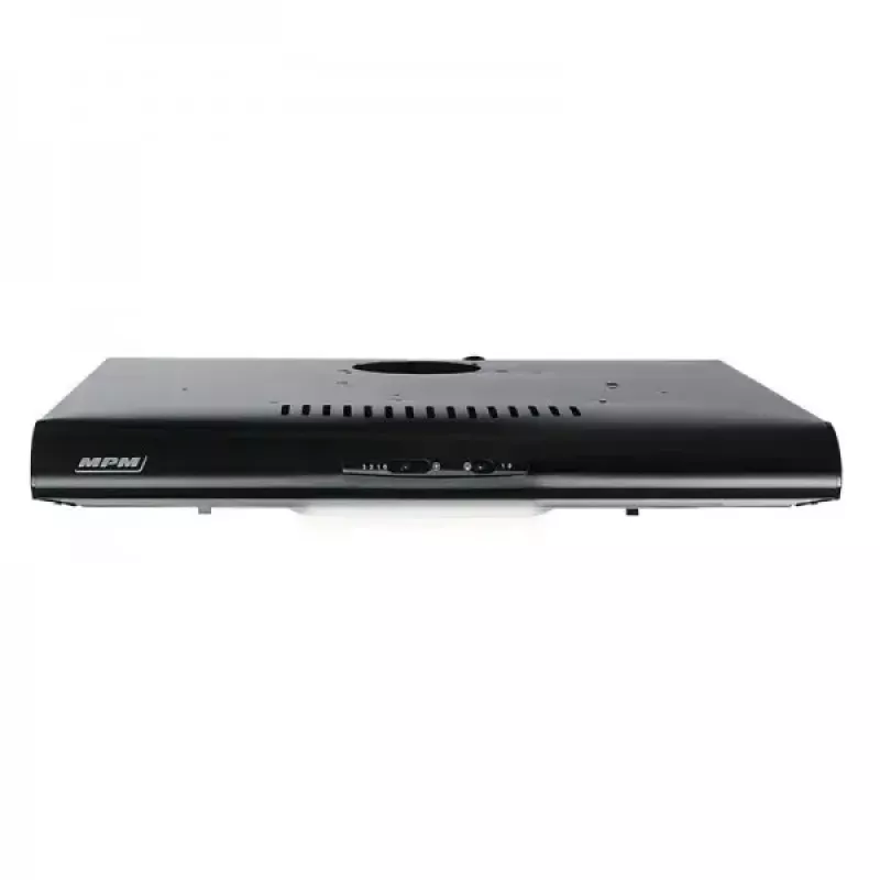 Iebūvējamā tvaika nosūcējs MPM MPM-51-PX-72 Melns, 500 mm, 175 m³/h, 3 ātrumi, alumīnija tauku filtrs