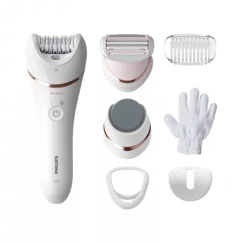 Philips 8000 sērijas epilators Series 8000 BRE730/10 slapjai un sausai epilācijai