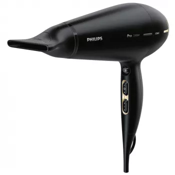 Fēns Philips Prestige Pro HPS920/00, AC, melns, zelts, pakarināšanas cilpa, 3 m, 2300 W, 220–240 V