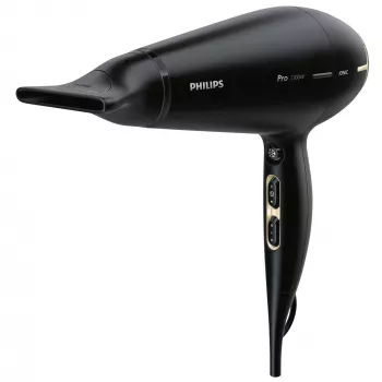 Fēns Philips Prestige Pro HPS920/00, AC, melns, zelts, pakarināšanas cilpa, 3 m, 2300 W, 220–240 V