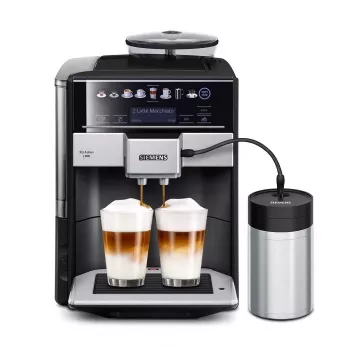 Siemens TE658209RW kafijas automāts, manuālā espresso mašīna, 1.7 L