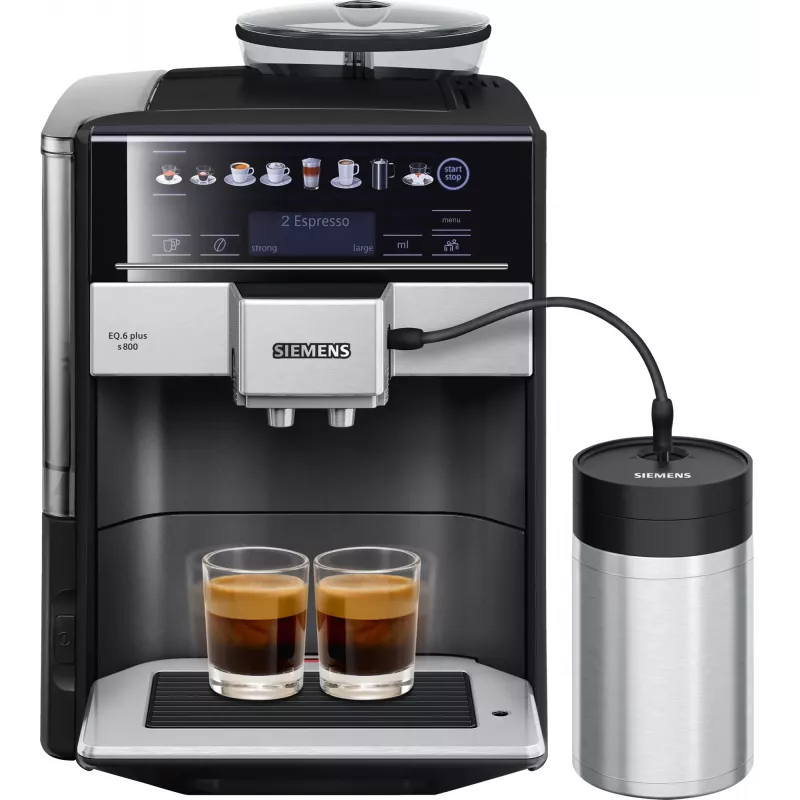 Siemens TE658209RW kafijas automāts, manuālā espresso mašīna, 1.7 L