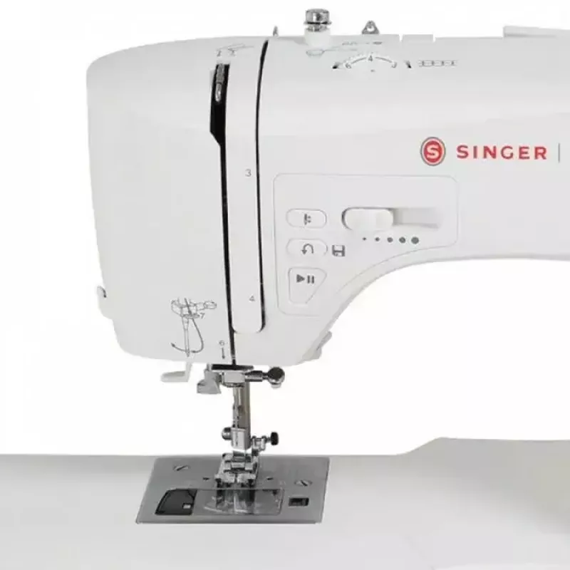 SINGER 7640 šujmašīna — elektriskā, 200 šūšanas programmas, balta