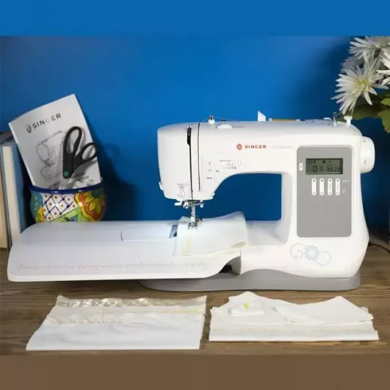 SINGER 7640 šujmašīna — elektriskā, 200 šūšanas programmas, balta