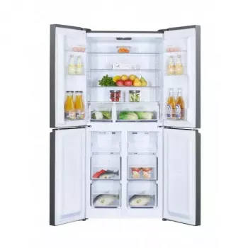 Ledusskapis ar saldētavu sam cook Multi Door 472 L, melns, energoefektivitātes klase E