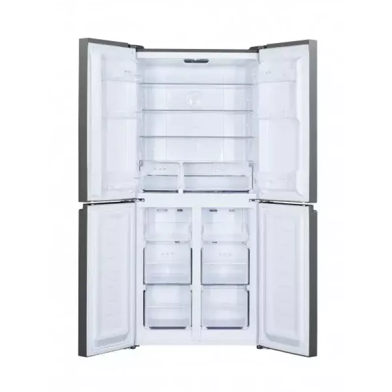 Ledusskapis ar saldētavu sam cook Multi Door 472 L, melns, energoefektivitātes klase E