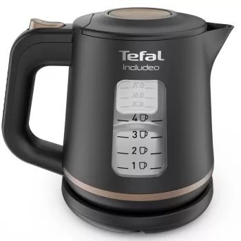 Tefal Includeo KI5338 elektriskā tējkanna 1 L 2400 W Melna