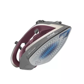 Tefal Ultragliss Anti-Calc Plus FV6840 tvaika gludeklis 2800 W, purpura, sudraba