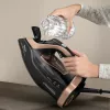 Tefal Ultimate Power Pro FV9E50 sausā un tvaika gludeklis Durilium AirGlide Autoclean zole 3200 W Melns, Varš