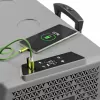 Pārnēsājams ledusskapis Yolco BCX30 GREY — 28 L neto tilpums, klimata klase N‑T, troksnis 48 dB, energoklase F