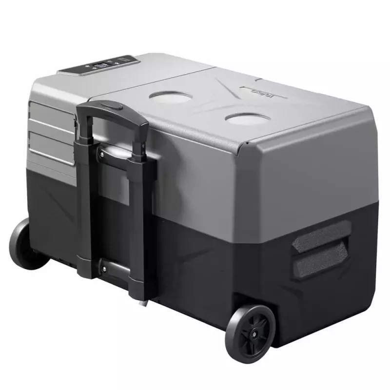 Pārnēsājams ledusskapis Yolco BCX30 GREY — 28 L neto tilpums, klimata klase N‑T, troksnis 48 dB, energoklase F