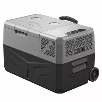 Pārnēsājams ledusskapis Yolco BCX30 GREY — 28 L neto tilpums, klimata klase N‑T, troksnis 48 dB, energoklase F