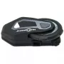 Motociklista austiņas FreedConn T-MAX S V4 PRO SINGLE — Bluetooth 5.1, intercom līdz 1000 m, FM radio, 11 h sarunu laiks, LiPo 500 mAh