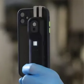 Termālā kamera FLIR ONE Edge, 80×60 px, -20 līdz 120 °C, 8.7 Hz, NETD 70 mK, 12 µm pikseļa izmērs