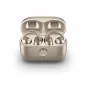 Austiņas Motorola Moto Buds Loop Bluetooth pie auss stiprināmas, Dolby Atmos, Bluetooth 5.0, ANC, 8 h atskaņošana, uzlādes futrālis 520 mAh, bēšs