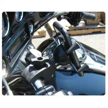 Telefona turētājs RAM Mounts X-Grip ar zema profila Tough-Claw pamatni