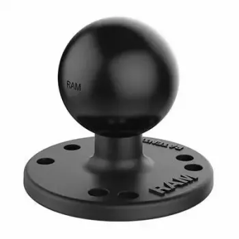 RAM Mounts RAM-202U apaļa plāksne ar lodi