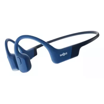 Bezvadu kakla loka sporta austiņas Shokz OpenRun — kaulu vadība, Bluetooth, 20–20000 Hz, 33 m, Zila