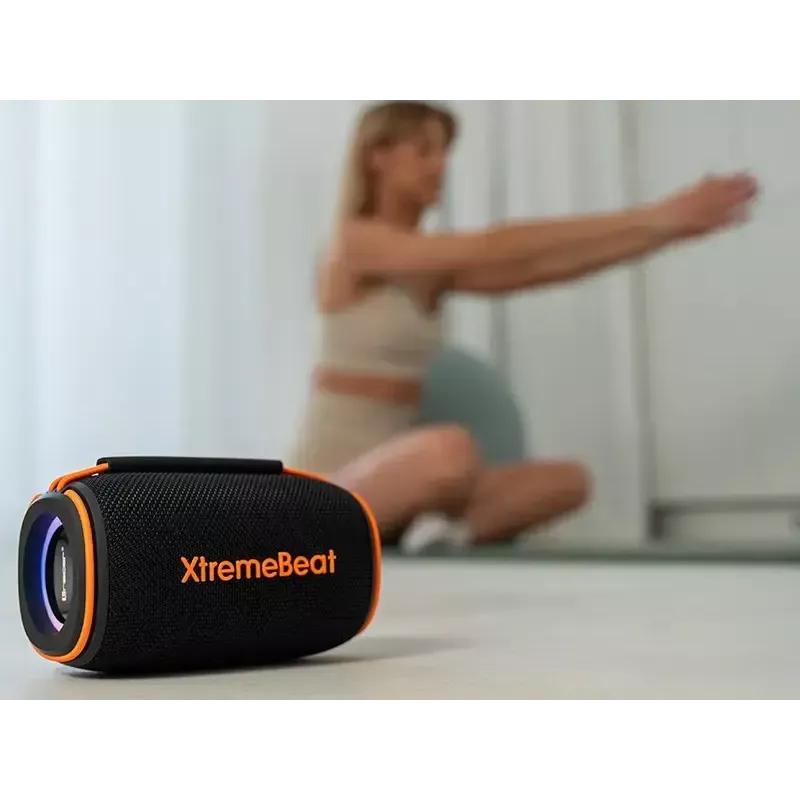 Pārnēsājams stereo skaļrunis TRACER XtremeBeat TWS — 15 W, IPX6, Bluetooth 5.3, 6 h, AUX/USB, mikrofons