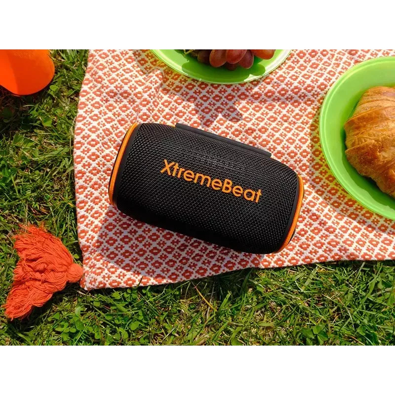 Pārnēsājams stereo skaļrunis TRACER XtremeBeat TWS — 15 W, IPX6, Bluetooth 5.3, 6 h, AUX/USB, mikrofons
