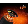Pārnēsājams stereo skaļrunis TRACER XtremeBeat TWS — 15 W, IPX6, Bluetooth 5.3, 6 h, AUX/USB, mikrofons