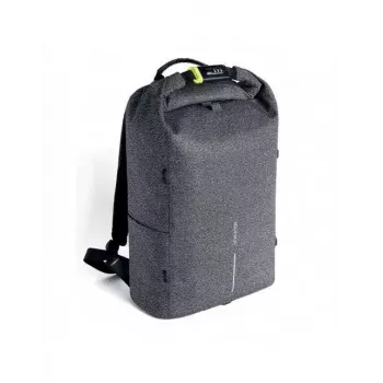 Pilsētas mugursoma XDDESIGN Urban Grey Fabric – 27 L, ūdensatgrūdoša, 15.6 collu klēpjdatora nodalījums, TSA slēdzene