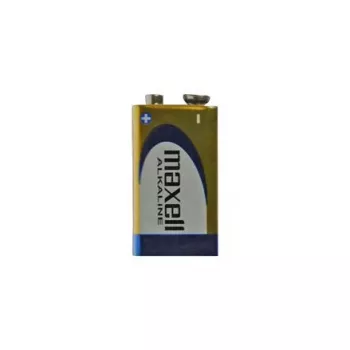 MAXELL sārma 9V baterija, 1 gab., blisterī