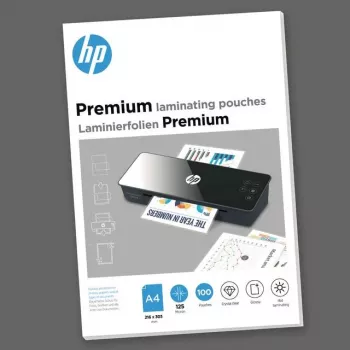 Laminēšanas kabatiņas HP 9124, A4 formāts, maks. plēves biezums 125 µm, 100 gab.