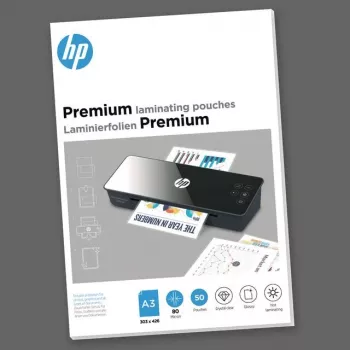 Laminēšanas plēves HP 9126, A3 formāts, 50 gab. iepakojums, maks. biezums 80 µm