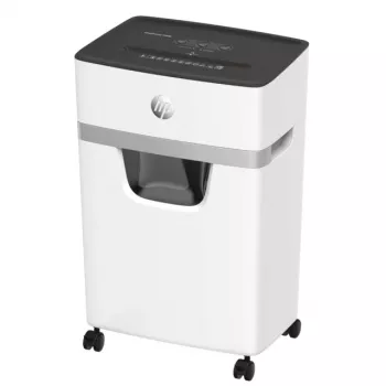Papīra smalcinātājs HP OneShred 10MC, mikrošķērsgriezums, 65 dB, 22 cm, balts