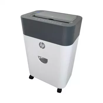 HP OneShred Auto 100CC papīru smalcinātājs ar automātisko padevi, šķērsgriezums, 68 dB, 22 cm, balts