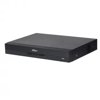 Dahua DVR XVR5104HS-4KL-I3 4 kanālu 3840×2160 1×HDMI 2×USB SATA līdz 16TB Melns