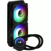 Aerocool PGS Mirage L240 ARGB šķidrumdzesētājs procesoram, 2300 apgr./min, 4 kontaktu, melns