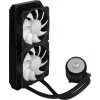 Aerocool PGS Mirage L240 ARGB šķidrumdzesētājs procesoram, 2300 apgr./min, 4 kontaktu, melns