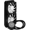 Aerocool PGS Mirage L240 ARGB šķidrumdzesētājs procesoram, 2300 apgr./min, 4 kontaktu, melns