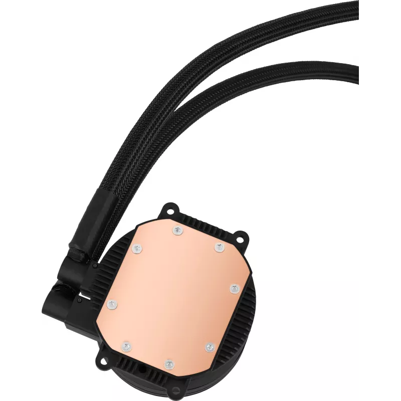 Aerocool PGS Mirage L240 ARGB šķidrumdzesētājs procesoram, 2300 apgr./min, 4 kontaktu, melns