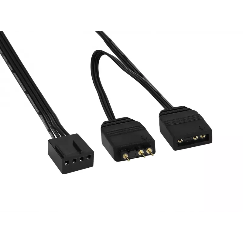 Aerocool PGS Mirage L240 ARGB šķidrumdzesētājs procesoram, 2300 apgr./min, 4 kontaktu, melns
