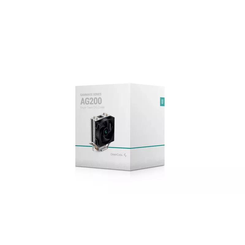 DeepCool AG200 procesora dzesētājs 9,2 cm alumīnijs - melns