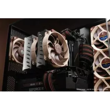 14 cm PC ventilators Noctua NF-A14X25R G2 PWM, 140 x 25 mm, 12 V, 1500 RPM, 155,6 m³/h, 2,56 mmH2O
