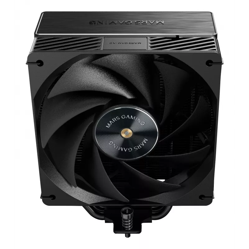 Mars Gaming MCPUX5 dzesētājs procesoram, gaisa dzesēšana, 12 cm, melns
