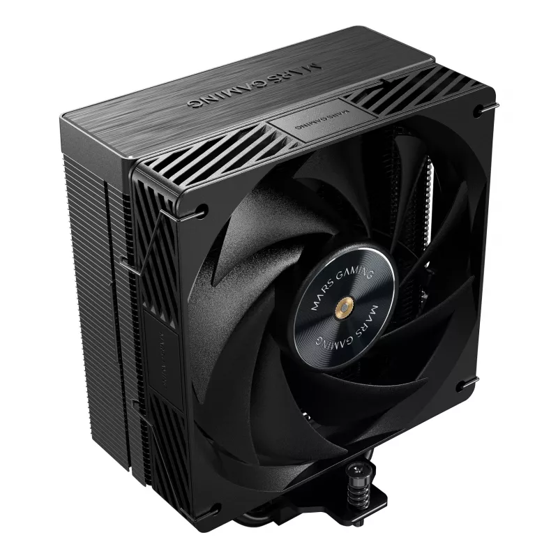 Mars Gaming MCPUX5 dzesētājs procesoram, gaisa dzesēšana, 12 cm, melns