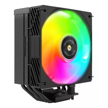 Mars Gaming MCPUX5ARGB dzesēšanas sistēma procesoram, gaisa dzesētājs, 12 cm, melns