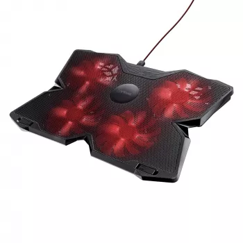 Trust GXT 278 dzesēšanas paliktnis klēpjdatoram 43.9 cm (17.3 collas) Melns