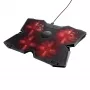 Trust GXT 278 dzesēšanas paliktnis klēpjdatoram 43.9 cm (17.3 collas) Melns