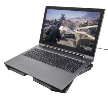 Trust GXT 278 dzesēšanas paliktnis klēpjdatoram 43.9 cm (17.3 collas) Melns