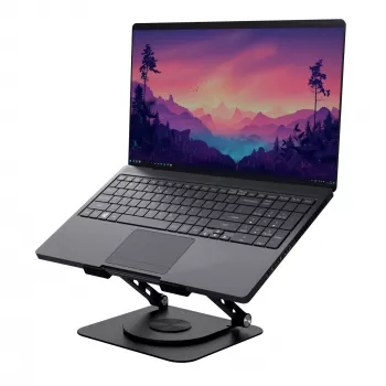 Trust Zeff Laptop statīvs Melns 40.6 cm (16 collas)