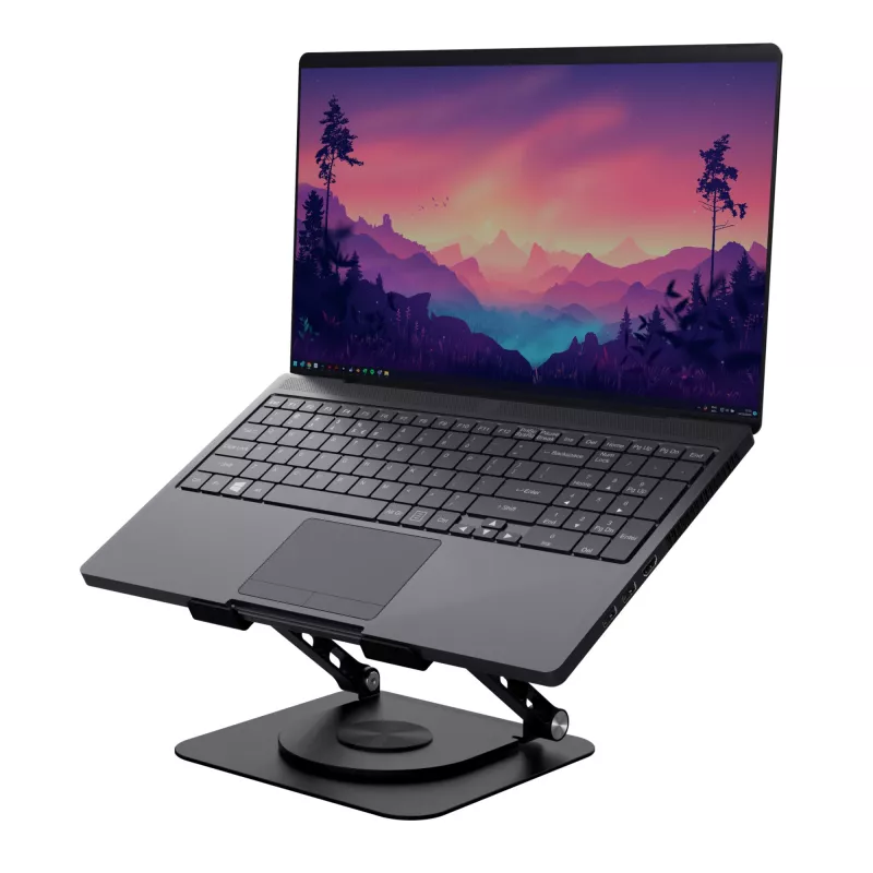 Trust Zeff Laptop statīvs Melns 40.6 cm (16 collas)