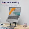 Trust Zeff Laptop statīvs Melns 40.6 cm (16 collas)