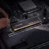 Iekšējais M.2 2280 NVMe SSD ADATA LEGEND 960 MAX 1 TB PCIe 4.0, Lasīšana 7400 MB/s, Rakstīšana 6000 MB/s, 3D NAND